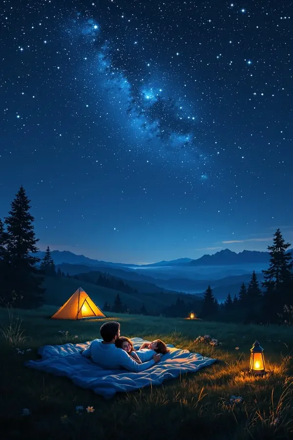 星空下的约定 海报